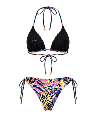 (Sample Sale) The Jungle Fever Bikini Top - Recycled Fabric