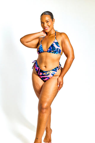 The Jungle Fever Bikini Bottoms - Recycled Fabric