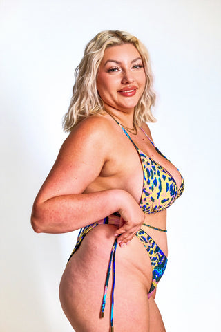 The Jungle Fever Bikini Top - Recycled Fabric