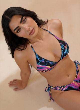 The Jungle Fever Bikini Top - Recycled Fabric