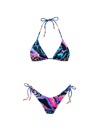 The Jungle Fever Bikini Top - Recycled Fabric