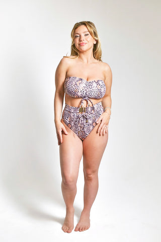 The Artemis High Waisted Sculpting Bikini Bottoms