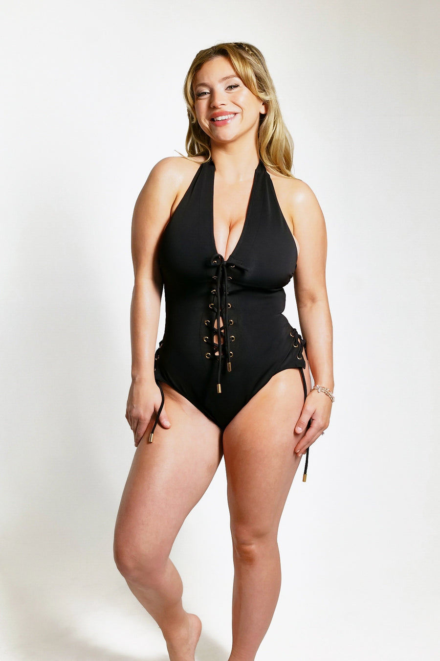 Award Winning: Lace Me Up Sculpting Swimsuit