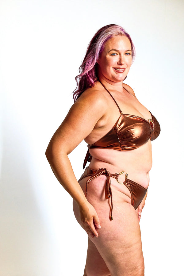 The Bronze Medusa Bikini Top - 18